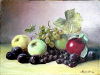 Яблоки и виноград 2005г.