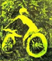 Девочка на велосипеде, 2003г.