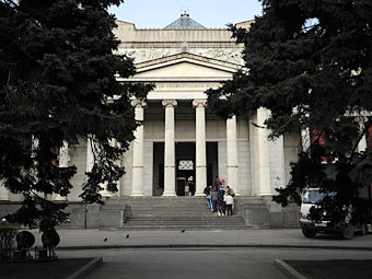 Здание Государственного музея изобразительных искусств имени А.С. Пушкина. 